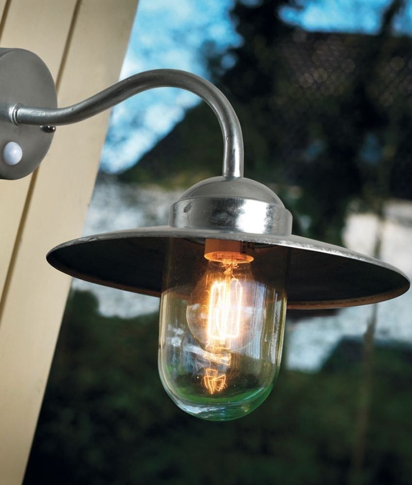 2019 Light : Great Outdoor Wall Light With Pir Sensor For Your Blue Throughout Outdoor Pir Wall Lights (View 5 of 20)