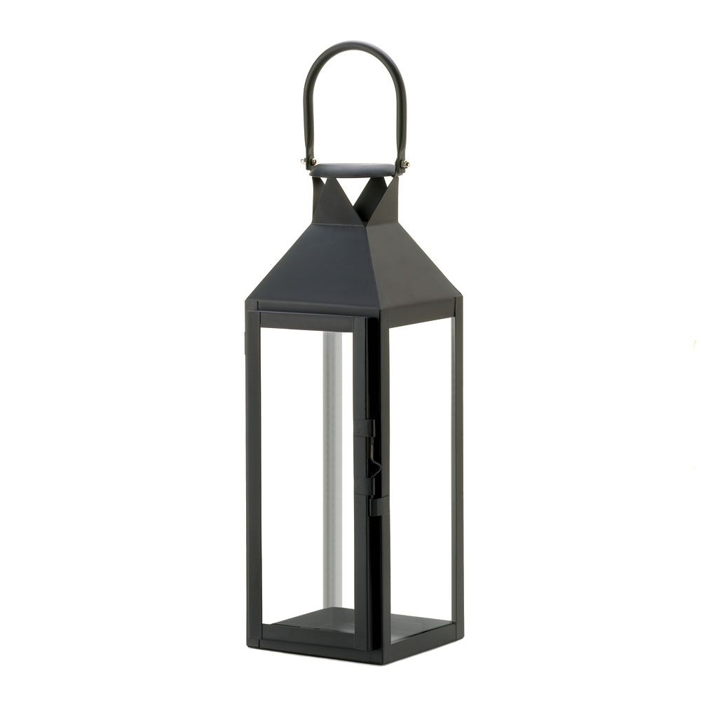 2019 Outdoor Hanging Candle Lanterns At Wholesale Intended For Wholesale Black Manhattan Candle Lantern – Buy Wholesale Candle Lanterns (View 1 of 20)