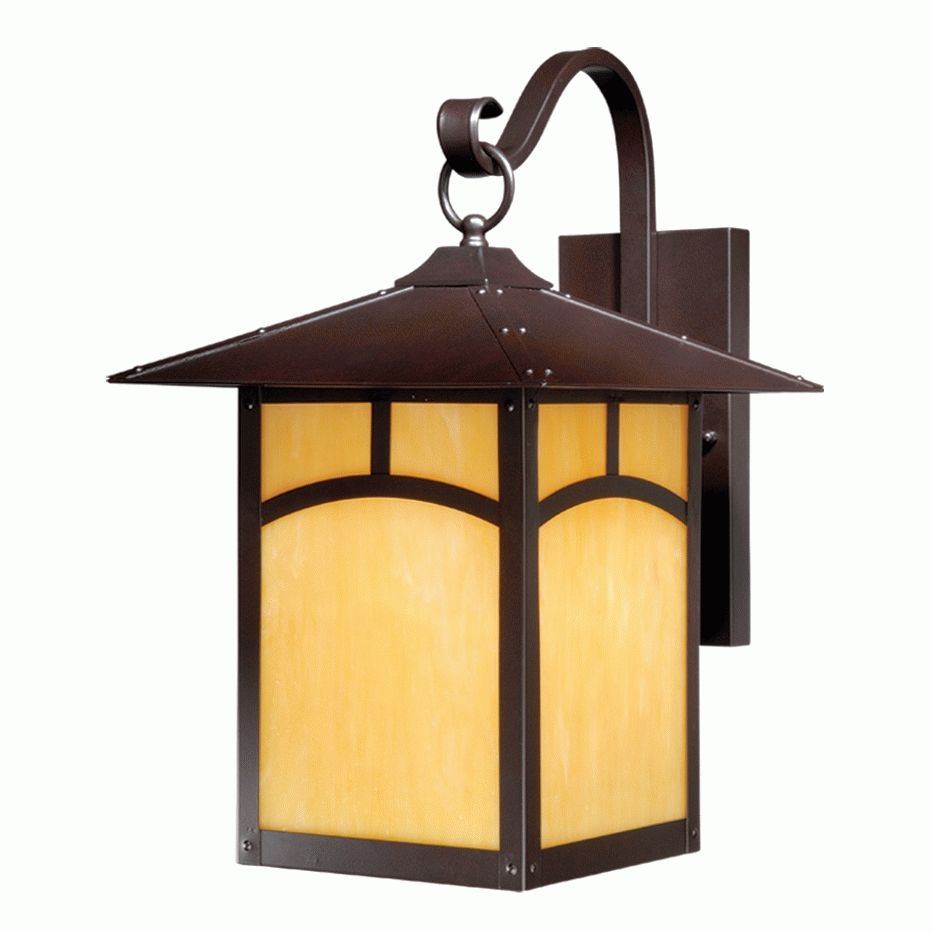 2019 Rounded Mission 11 Inch Outdoor Wall Lamp – Espresso Bronze Intended For Mission Style Outdoor Wall Lighting (View 11 of 20)