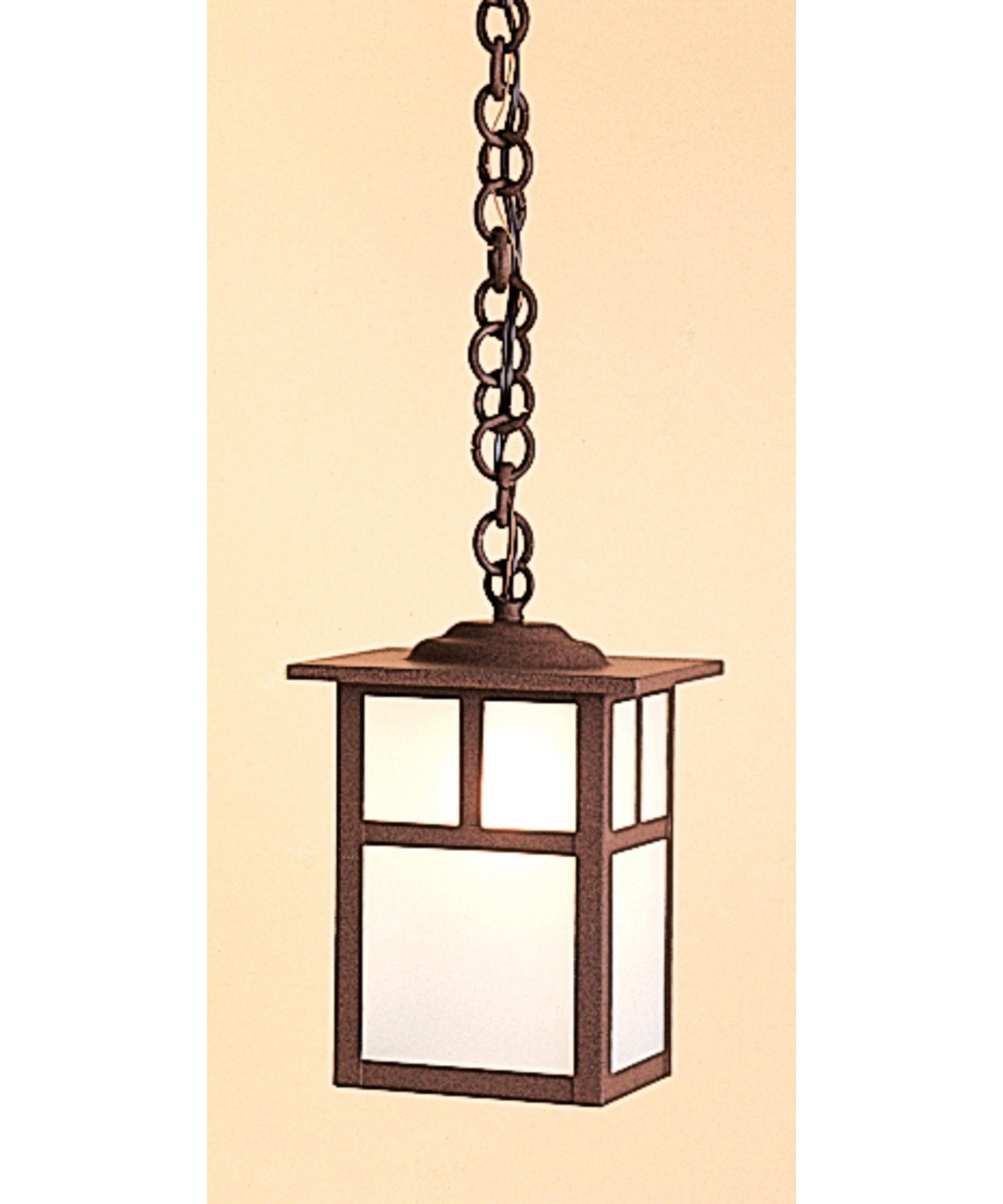 Arroyo Craftsman Mh 6 Mission 6 Inch Wide 1 Light Outdoor Hanging Throughout Most Recent Mission Style Outdoor Ceiling Lights (View 18 of 20)