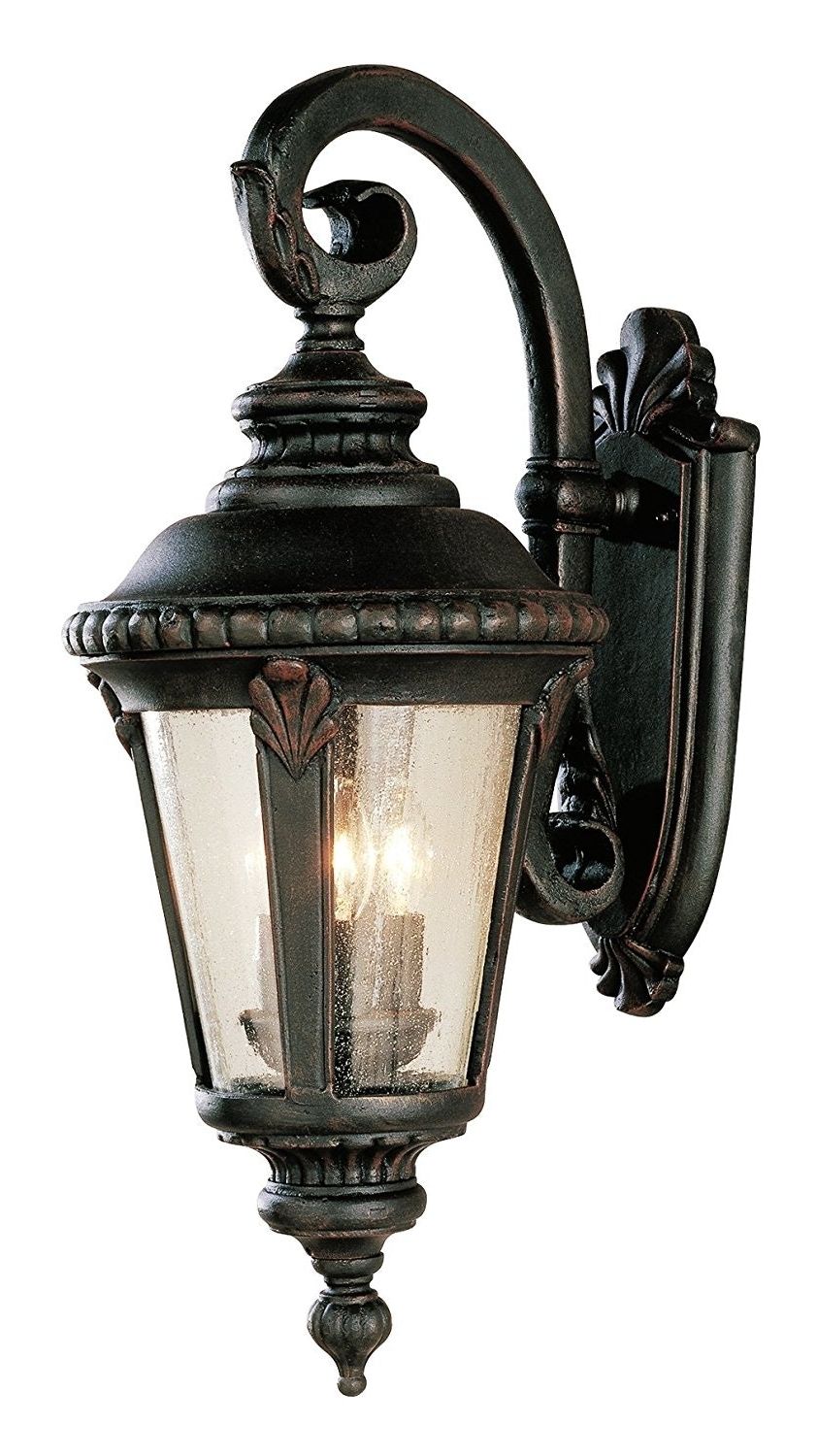 Famous Outdoor Wall Mounted Lighting The Home Depot Image With Astounding Inside Outdoor Wall Lighting At Amazon (View 16 of 20)
