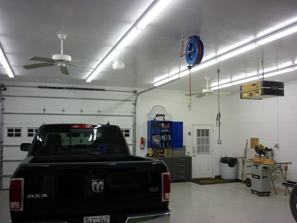 Favorite Outdoor Garage Ceiling Lights With Regard To Garage Lighting Tips (View 8 of 20)