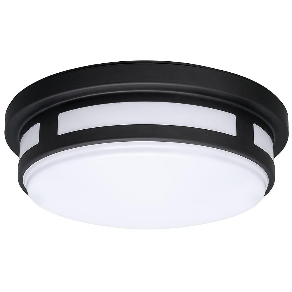 Hampton Bay – Outdoor Ceiling Lighting – Outdoor Lighting – The Home Throughout Favorite Round Outdoor Ceiling Lights (View 16 of 20)