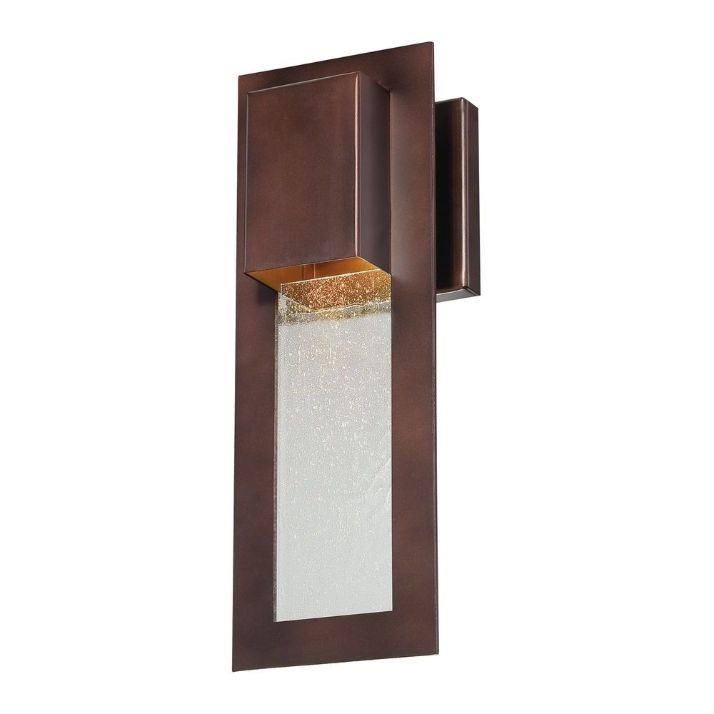 Modern Outdoor Wall Lighting Pertaining To 2019 Modern Outdoor Wall Light In Bronze (View 2 of 20)