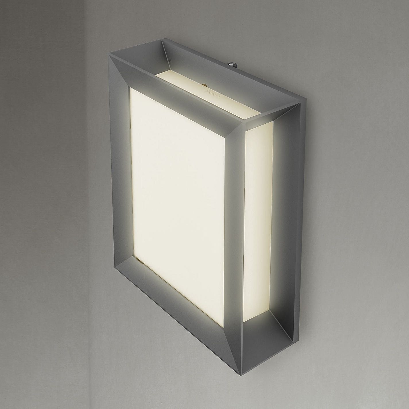 Most Recently Released Buy Philips Karp Led Outdoor Wall Light Anthracite John Lewis Within Outdoor Wall Spotlights (View 16 of 20)