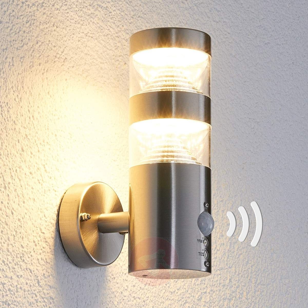 Most Recently Released Led Outdoor Wall Light Lanea With Motion Sensor (View 1 of 20)