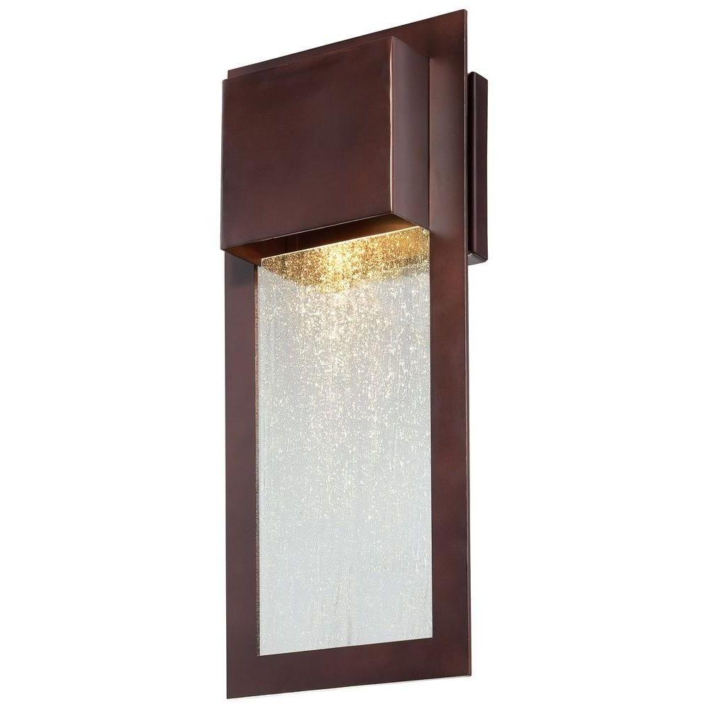 Most Up To Date The Great Outdoorsminka Lavery Westgate Alder Bronze Outdoor In Black Contemporary Outdoor Wall Lighting (View 17 of 20)