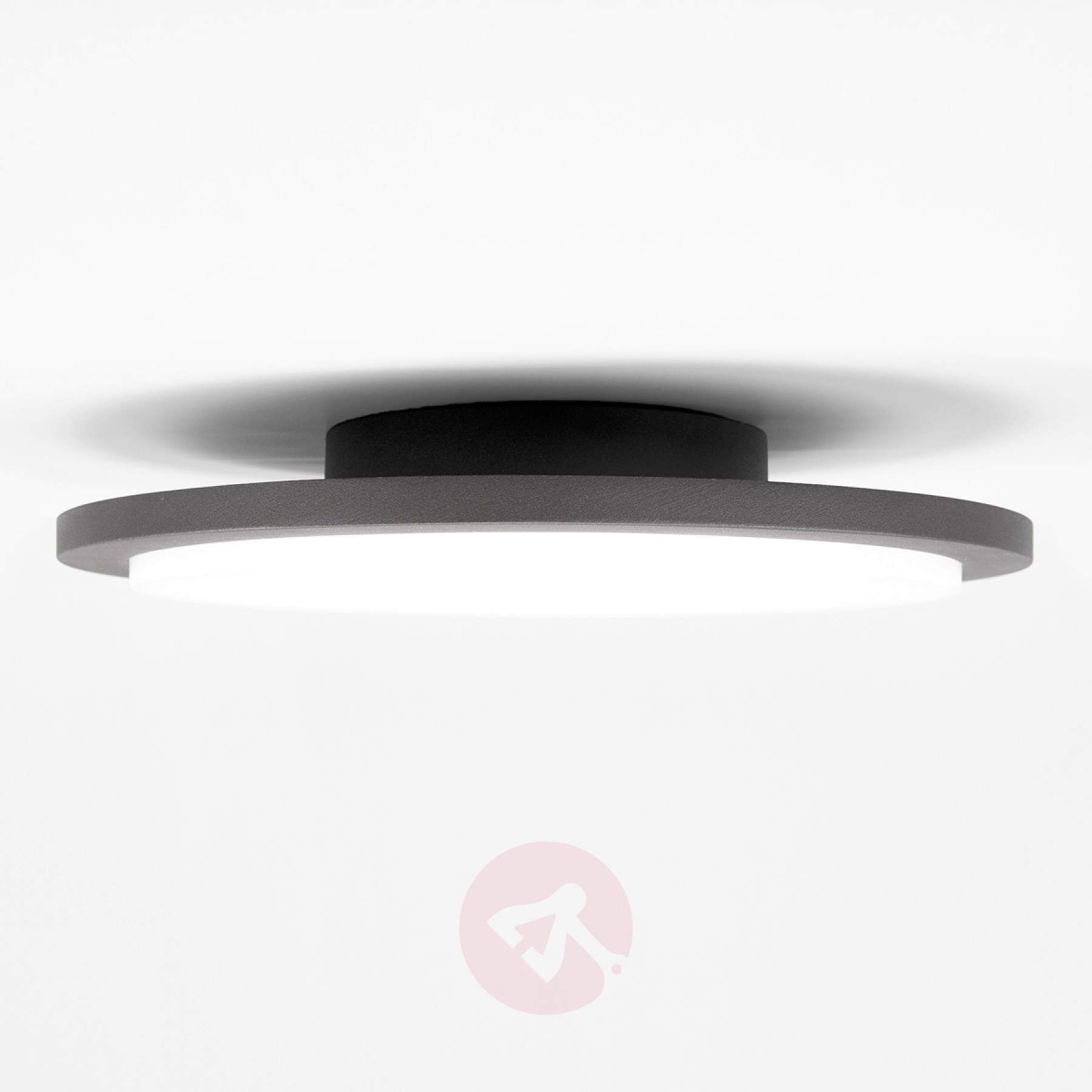Newest Benton – Led Outdoor Ceiling Light With Sensor (View 13 of 20)