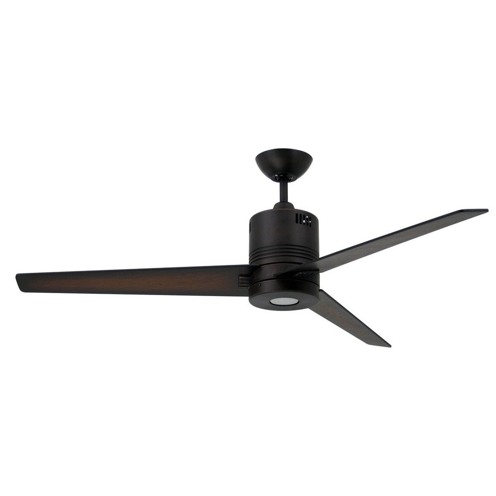 Outdoor Ceiling Fans With Flush Mount Lights Intended For Well Liked Dc Ceiling Fan With Integrated Led – Includes Remote Control (Photo 10 of 20)