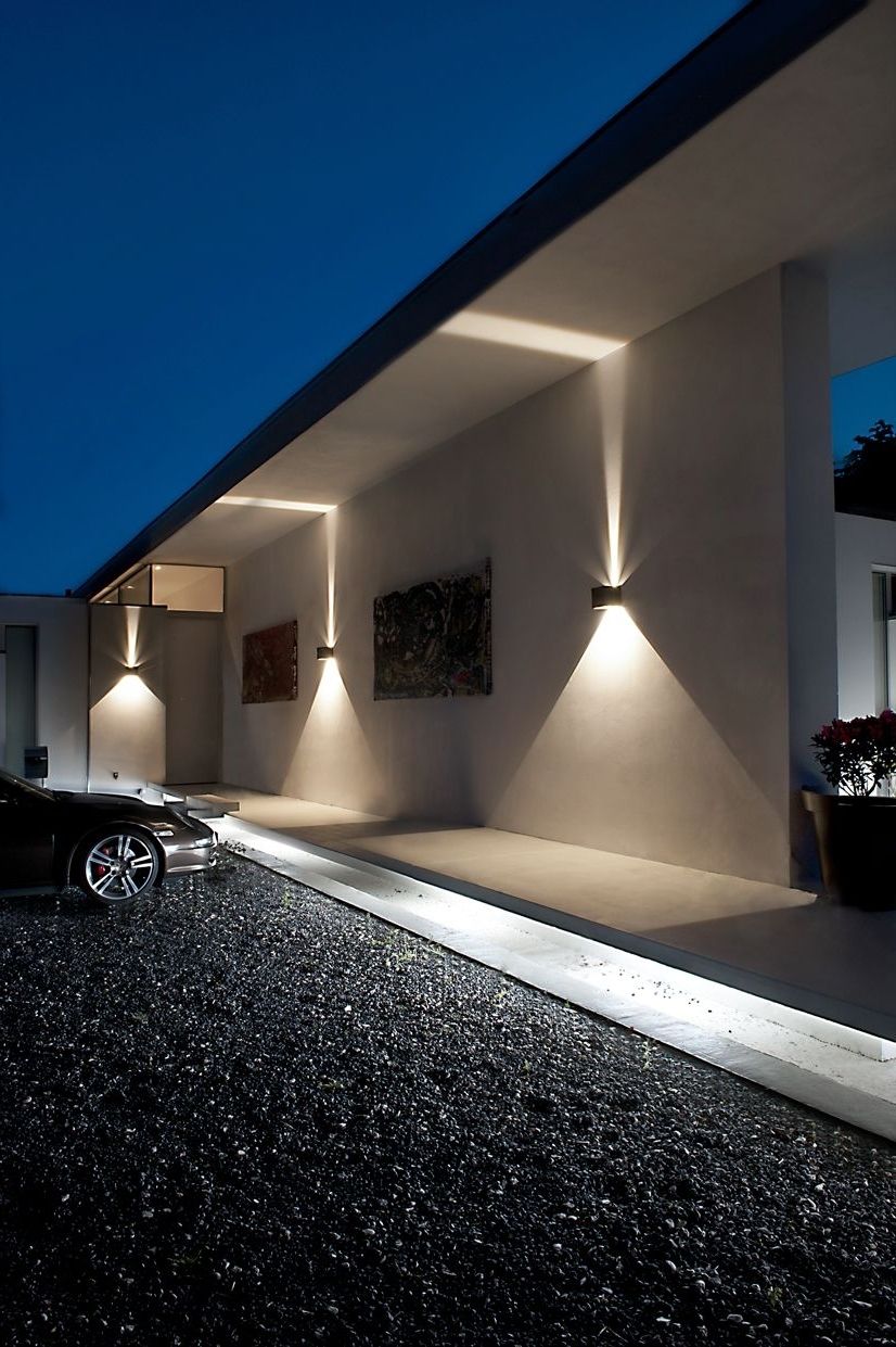 Outside Wall Lights For House Intended For Most Recently Released Cube Led Outdoor Wall Lamp From Light Point As Design: Ronni Gol Www (View 1 of 20)