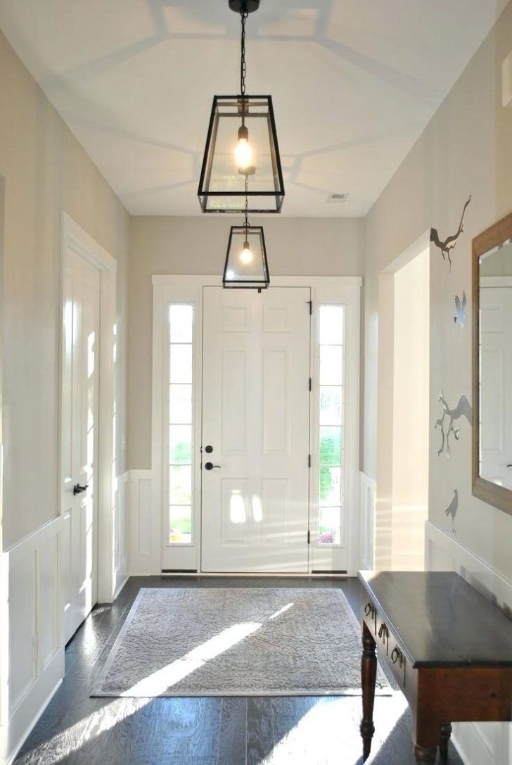 Pendant Light: Entry Pendant Light. Modern Entryway Pendant Light Inside Fashionable Outdoor Entryway Hanging Lights (Photo 2 of 20)