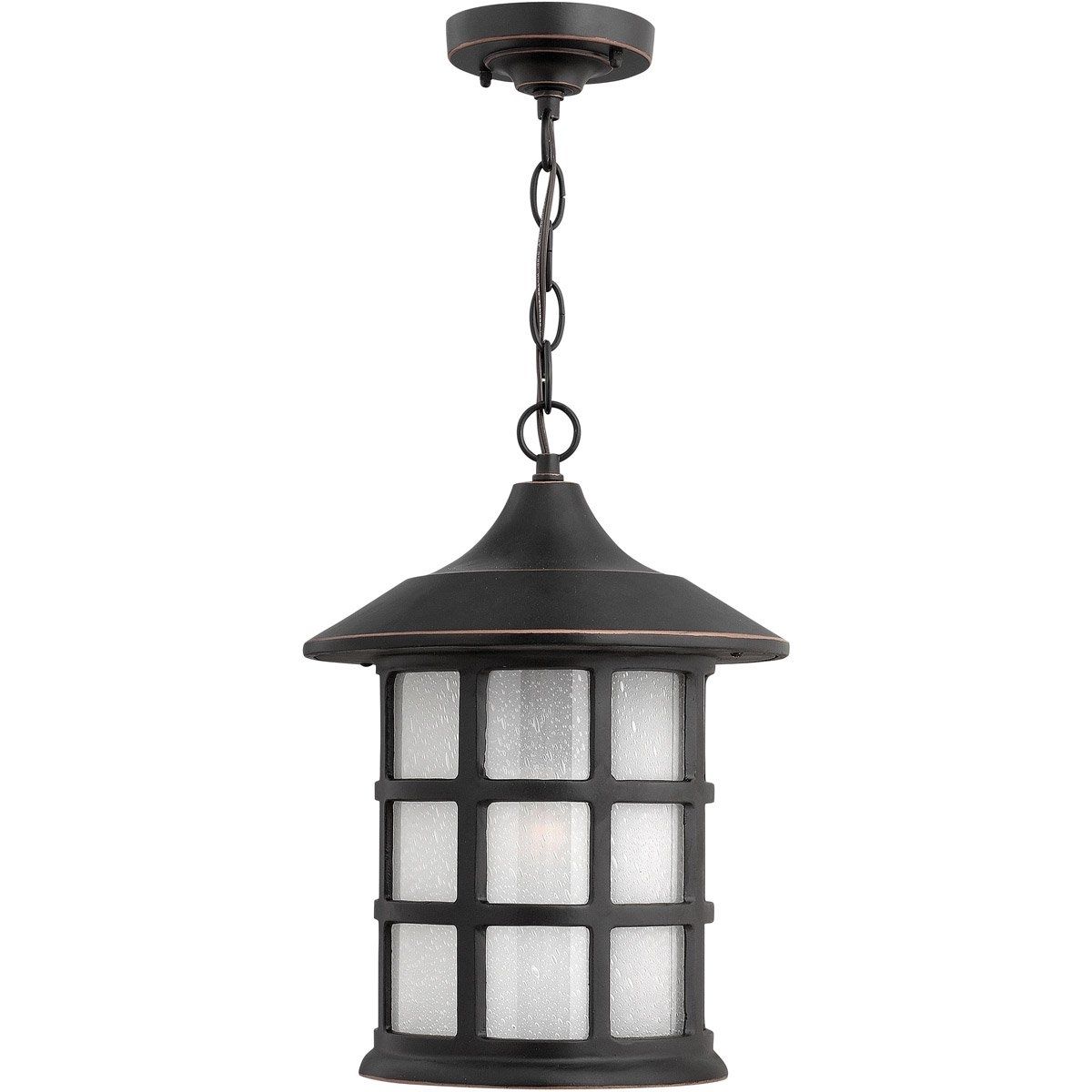 Trendy Hinkley Outdoor Hanging Lights Pertaining To Hinkley Lighting 1802op Freeport 1 Light 10 Inch Olde Penny Outdoor (Photo 16 of 20)