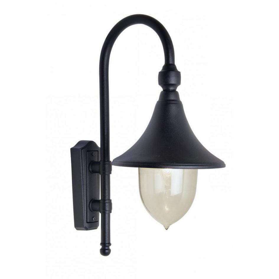 Well Known Black Outdoor Wall Lighting Within 4 : Exterior Wall Lights With Fascinating Black Outdoor Wall Lights (View 6 of 20)