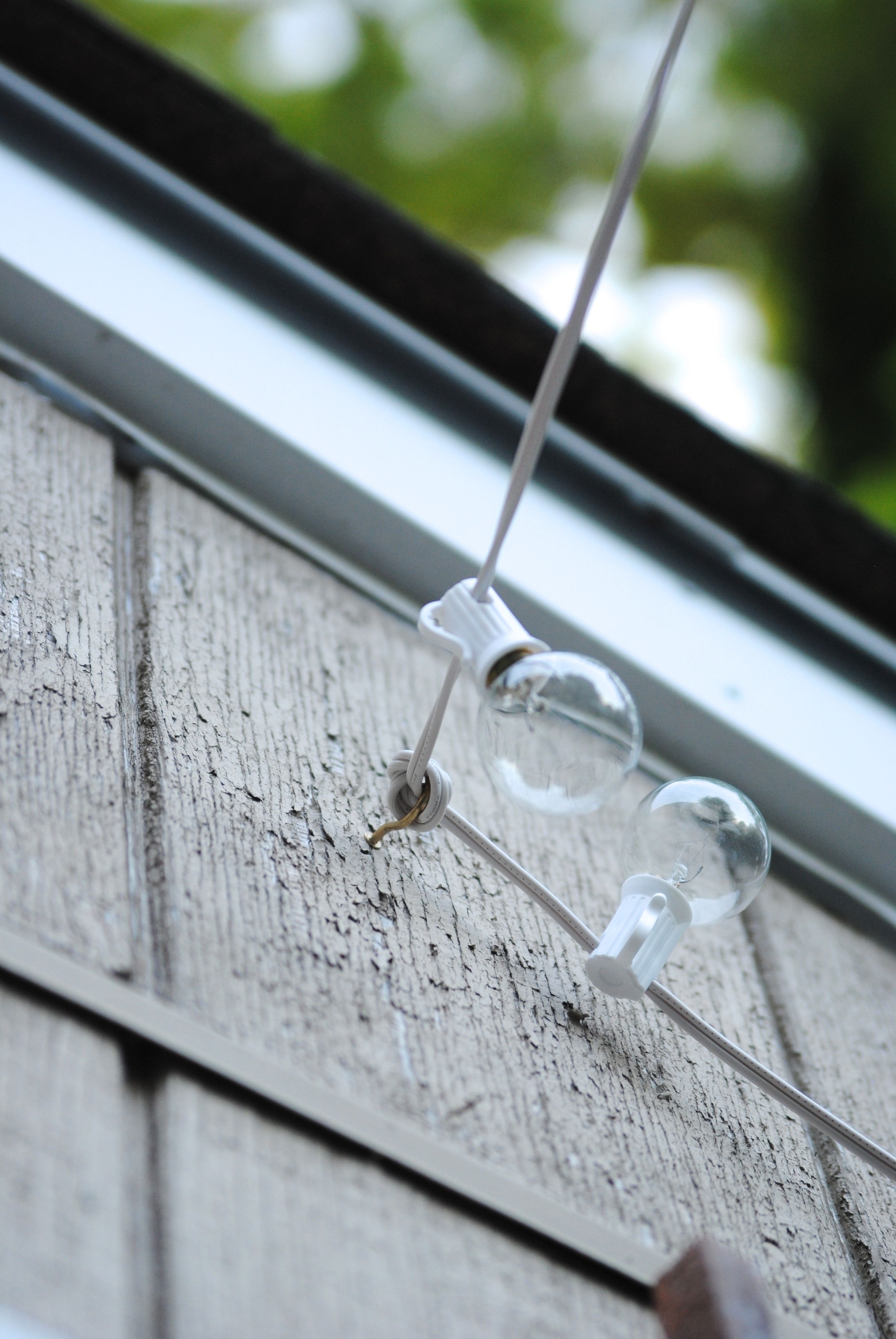 Well Known Diy Outdoor Hanging Lights With Regard To How To Hang Outdoor String Lights (the Deck Diaries, Part  (View 12 of 20)