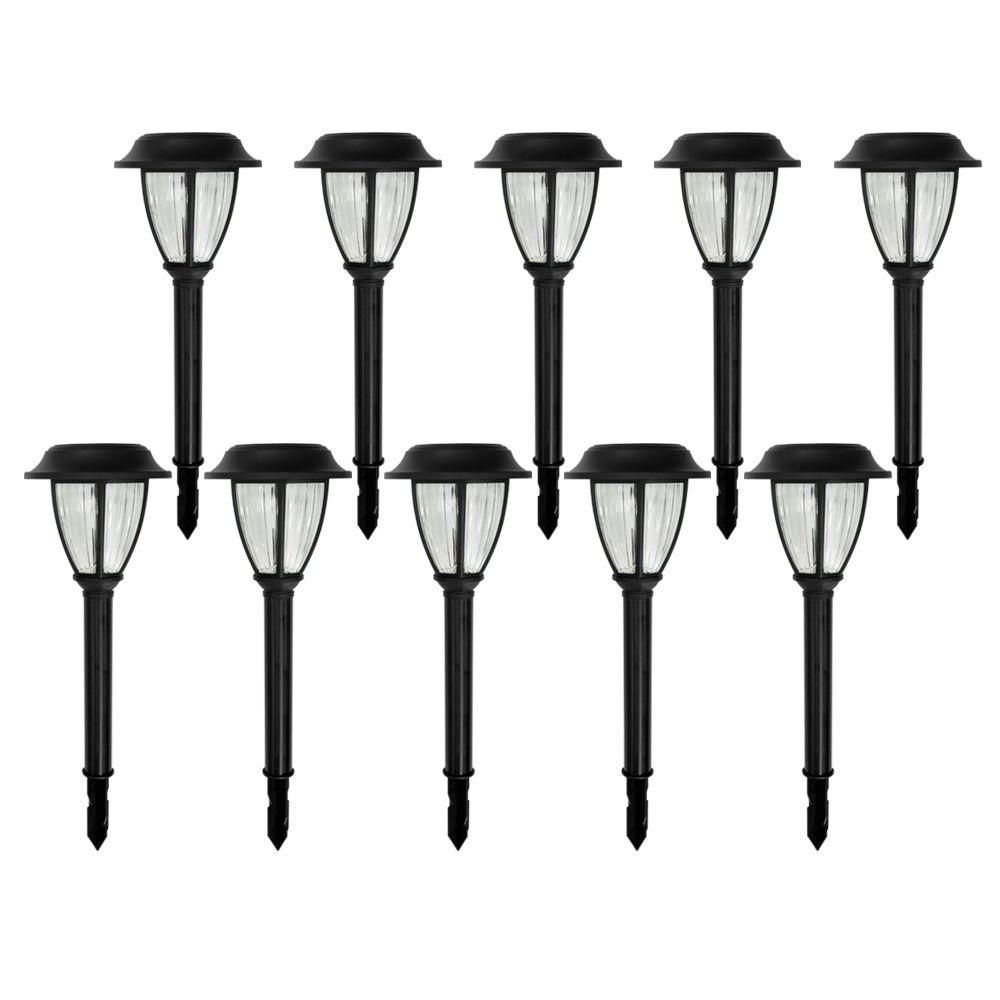 Well Known Solar Driveway Lights At Home Depot Intended For Solar – Landscape Lighting – Outdoor Lighting – The Home Depot (View 20 of 20)