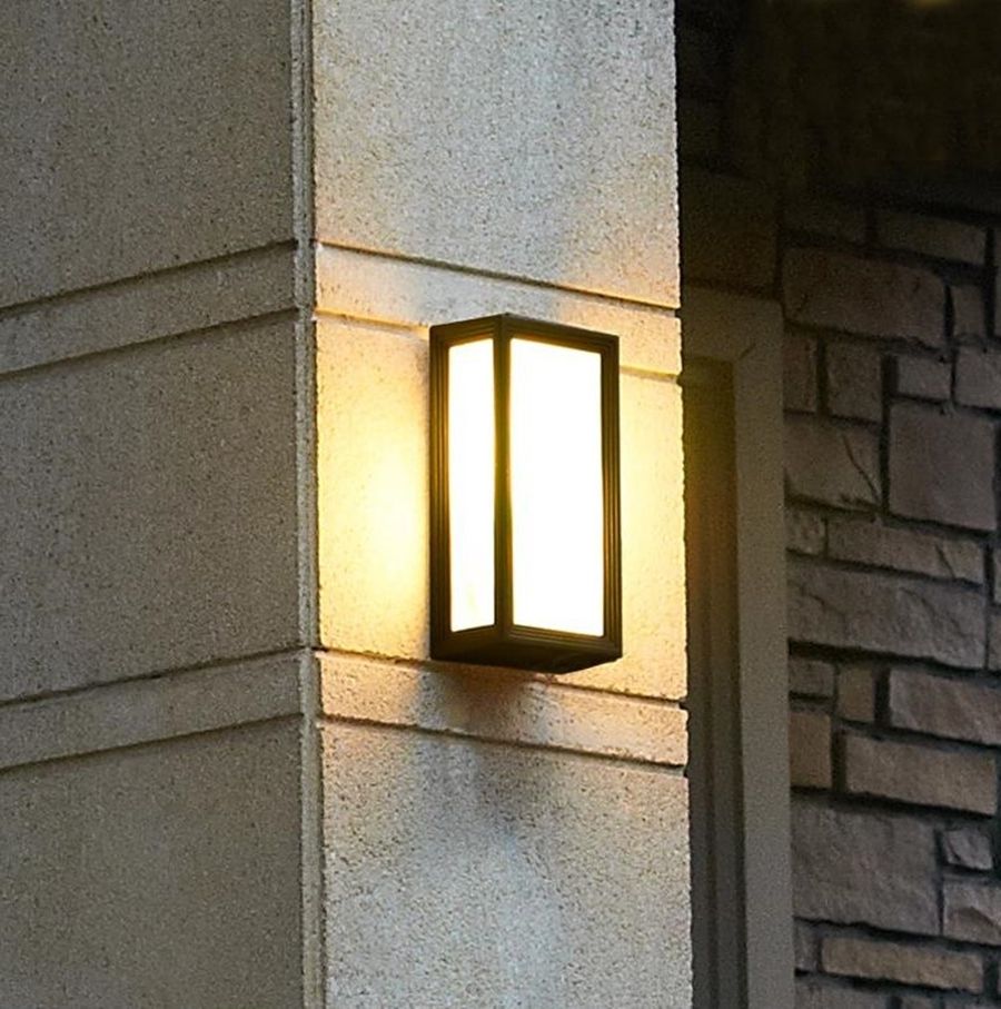 Widely Used Contemporary Outdoor Wall Lighting With Contemporary Outdoor Wall Light : Hanging Outdoor Wall Light (View 10 of 20)