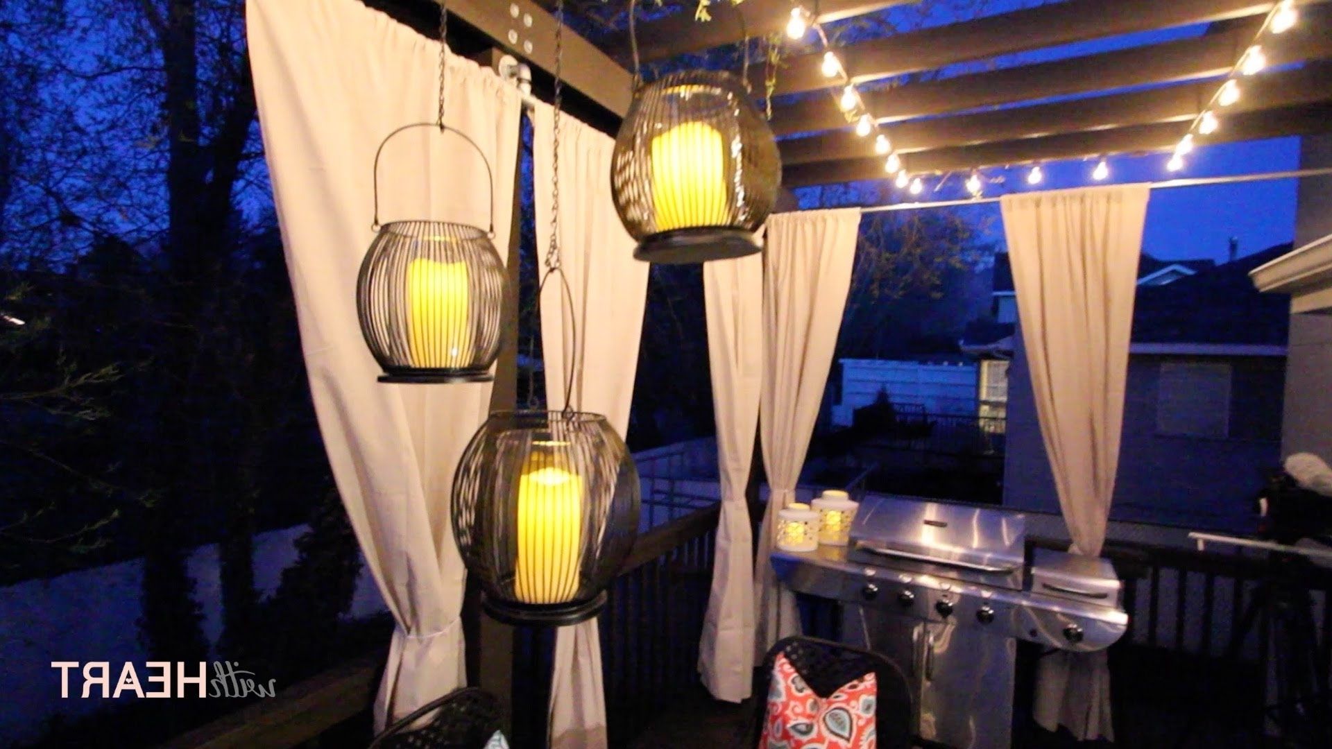 Featured Photo of 20 Best Ideas Outdoor Hanging Patio Lanterns