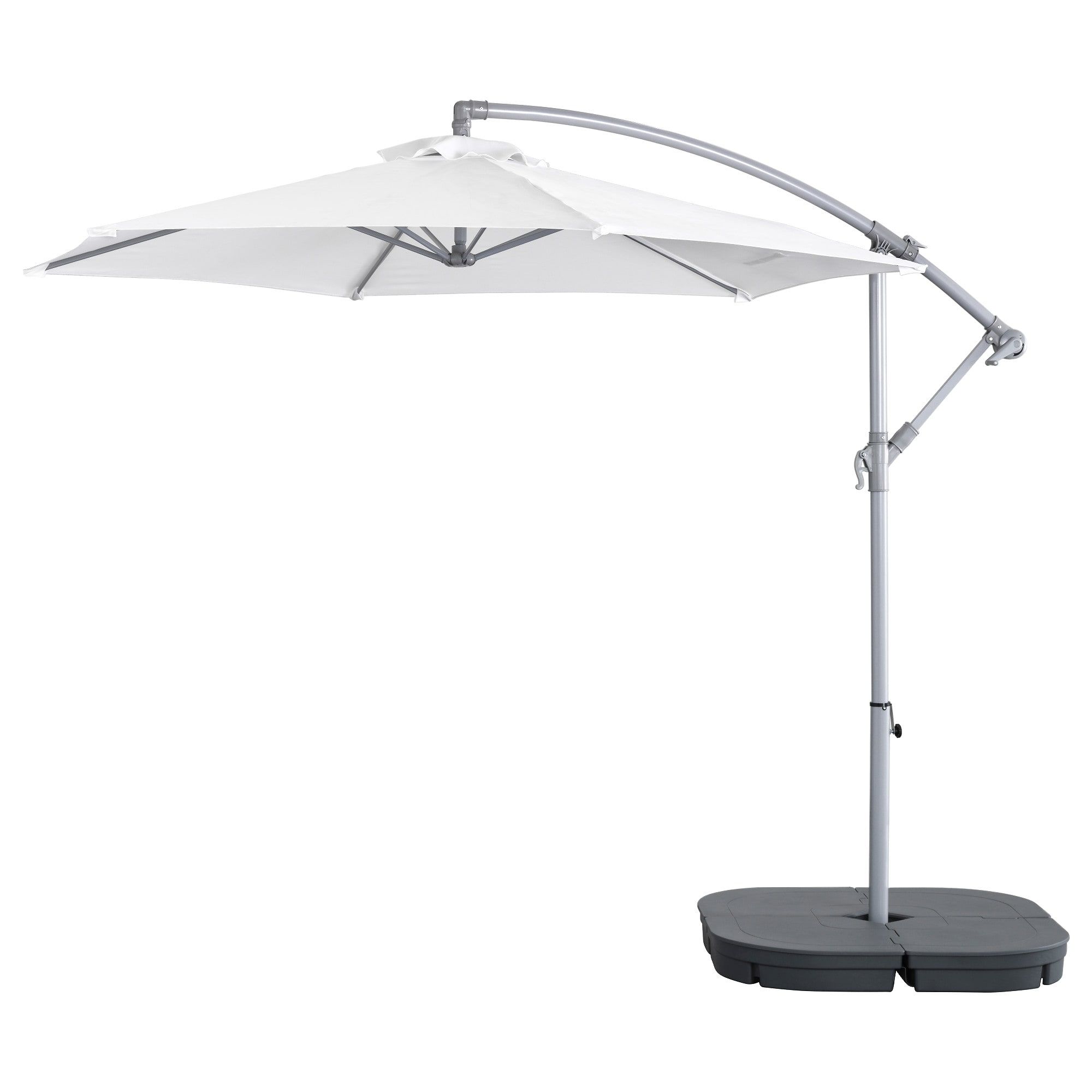 Baggön / Svartö Hanging Umbrella With Base – Ikea In Well Liked Ikea Patio Umbrellas (View 5 of 20)