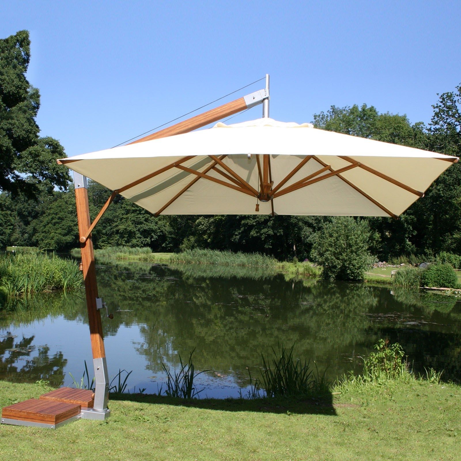 Inspirations: Offset Umbrella Clearance For Appealing Patio Pertaining To Well Liked Oversized Patio Umbrellas (View 14 of 20)