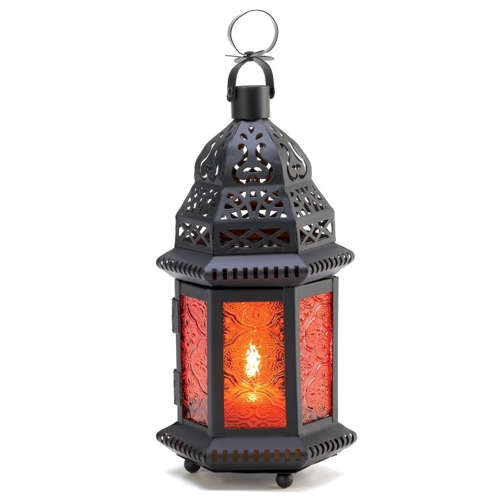 Italian Outdoor Lanterns Throughout Newest Decorative Candle Lanterns, Large Metal Lantern Candle Outdoor Patio (View 3 of 20)