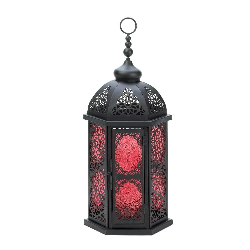 Large Outdoor Lanterns In Current Moroccan Lantern Lamp, Large Decorative Outdoor Lanterns Table Lamp (View 17 of 20)