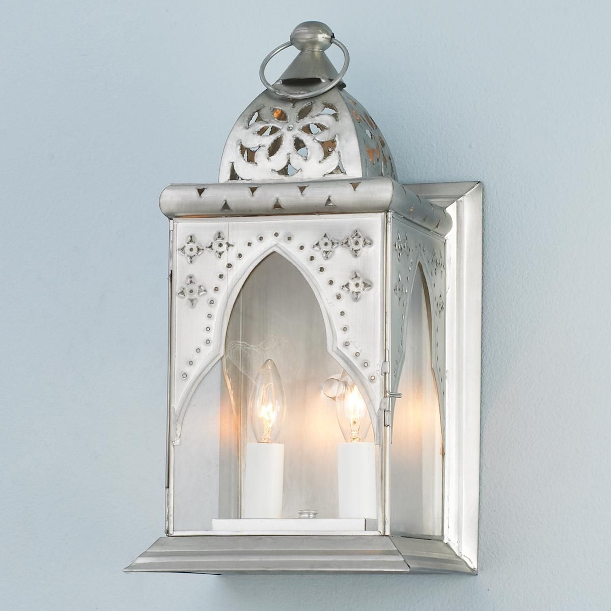 Moroccan Outdoor Electric Lanterns For Most Up To Date Moroccan Arch Wall Lantern Sconce Moroccan Arch, Whimsical Piercings (View 1 of 20)