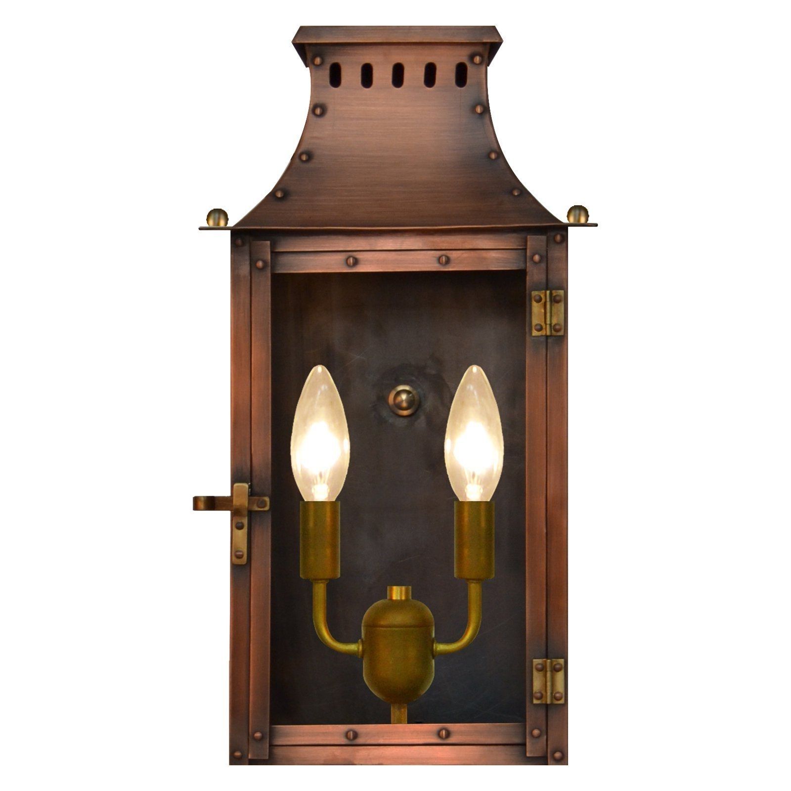 Most Recent The Coppersmith York Town Yk Outdoor Flush Mount Lantern – Yk 16e Pertaining To Copper Outdoor Electric Lanterns (View 13 of 20)