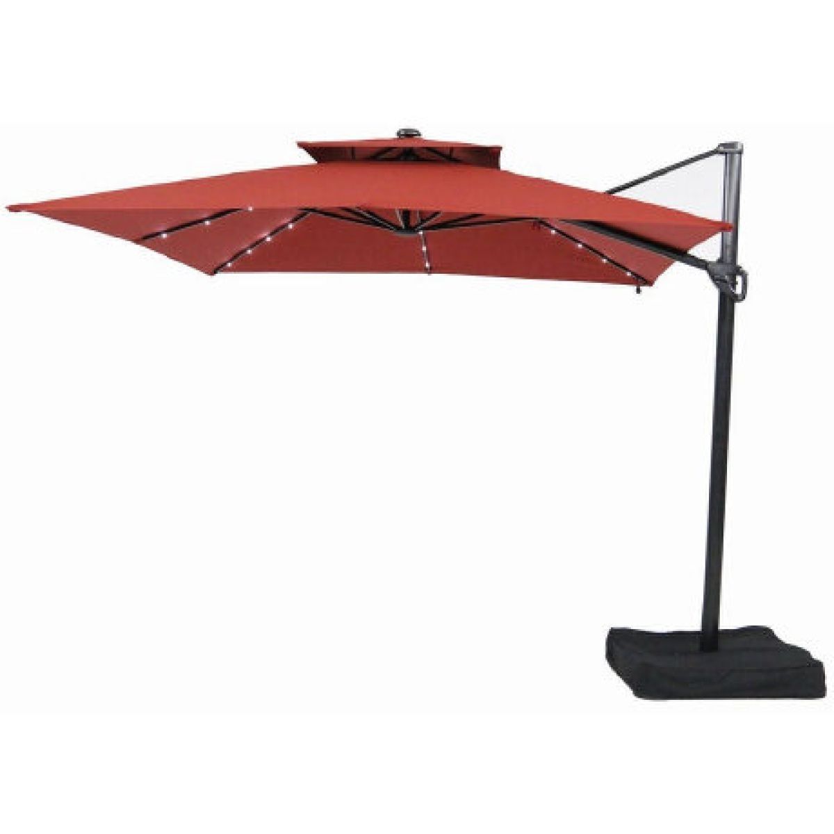 Most Recently Released Lowes Offset Patio Umbrellas Throughout Cantilever Patio Umbrellas Won't Obstruct The View (View 9 of 20)