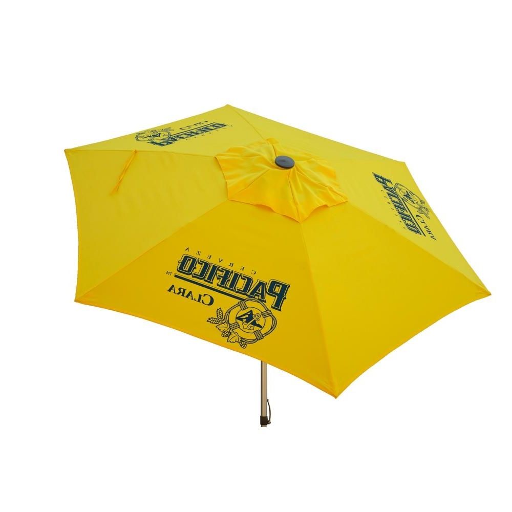 Most Up To Date Yellow Patio Umbrellas With Regard To Destinationgear Pacifico 8.5 Ft (View 8 of 20)