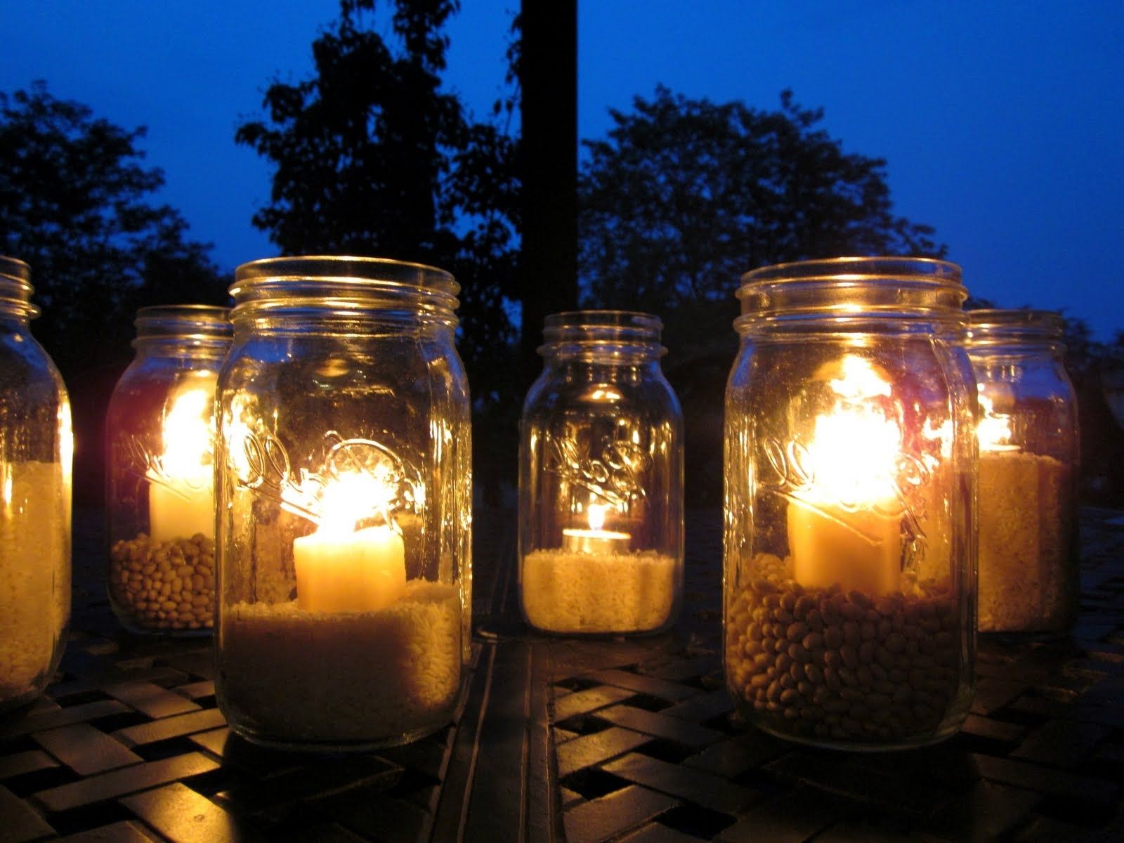 Outdoor Mason Jar Lights Inside Fashionable Outdoor Jar Lanterns (View 10 of 20)