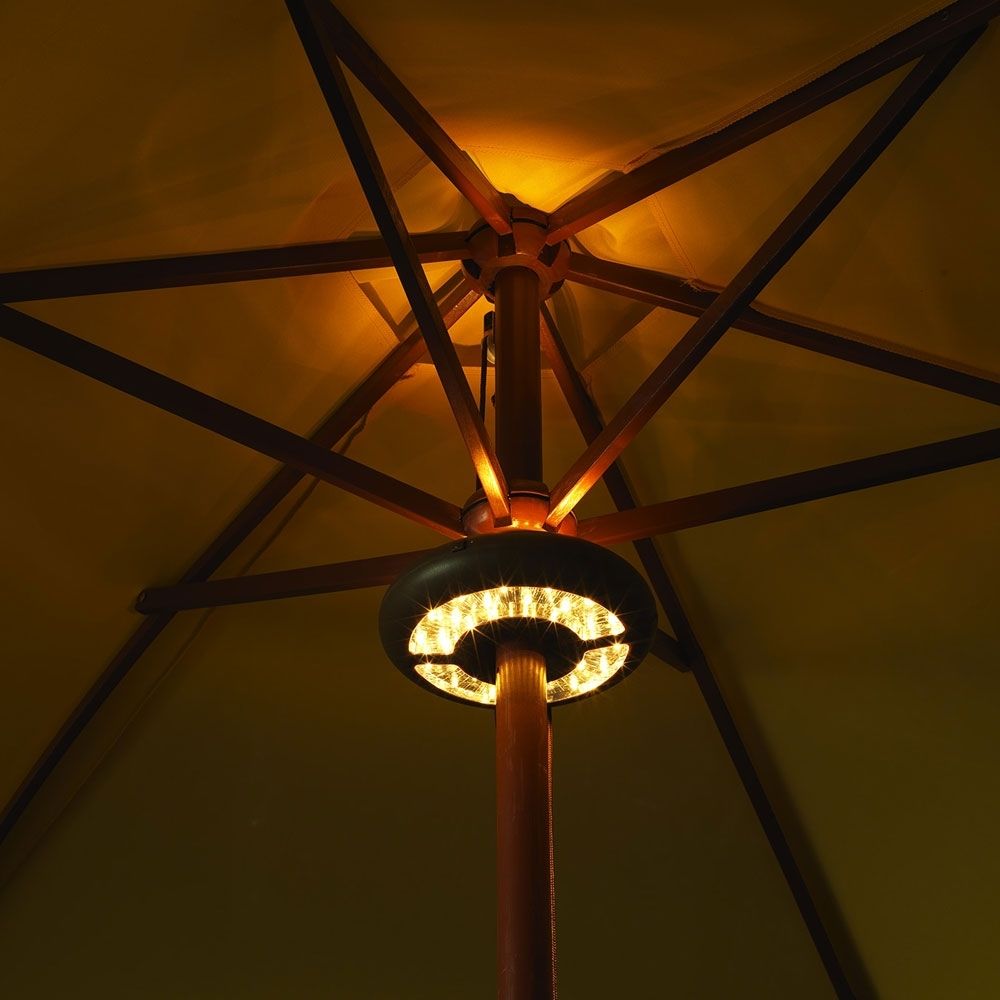Patio Umbrella Solar Powered Led Lights • Patio Ideas In Most Current Patio Umbrella Lights (View 3 of 20)