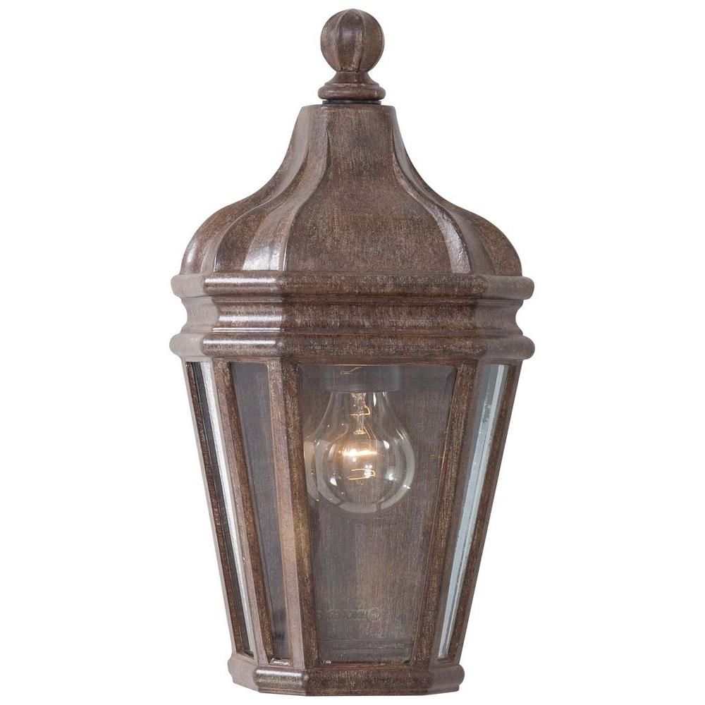 Recent Vintage Outdoor Lanterns Inside The Great Outdoorsminka Lavery Harrison 1 Light Vintage Rust (View 12 of 20)
