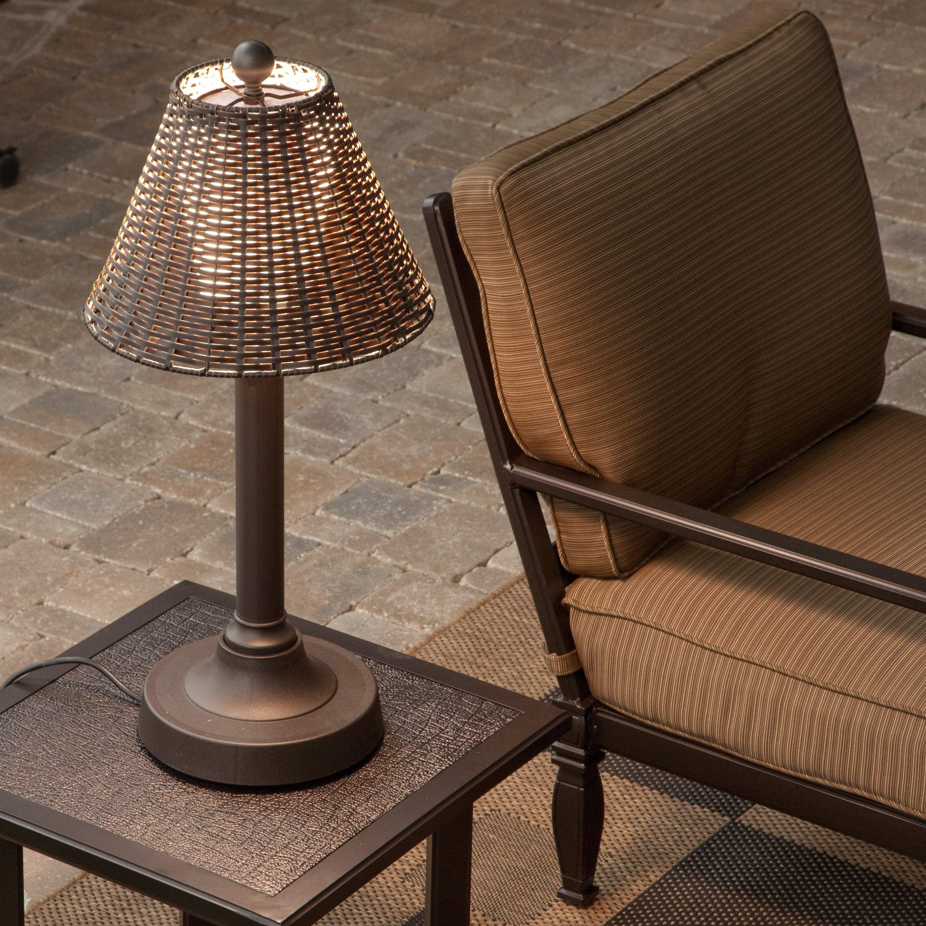 Tahti Outdoor Patio Table Lamp (View 2 of 20)
