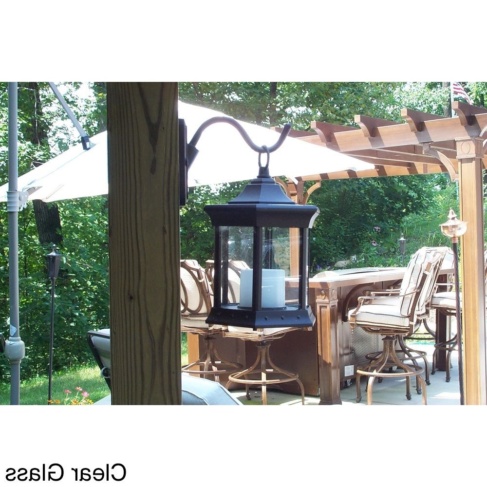 Widely Used Outdoor Gazebo Lanterns Pertaining To Shop Solar Lantern Aluminum Outdoor Sconce – Free Shipping Today (View 19 of 20)