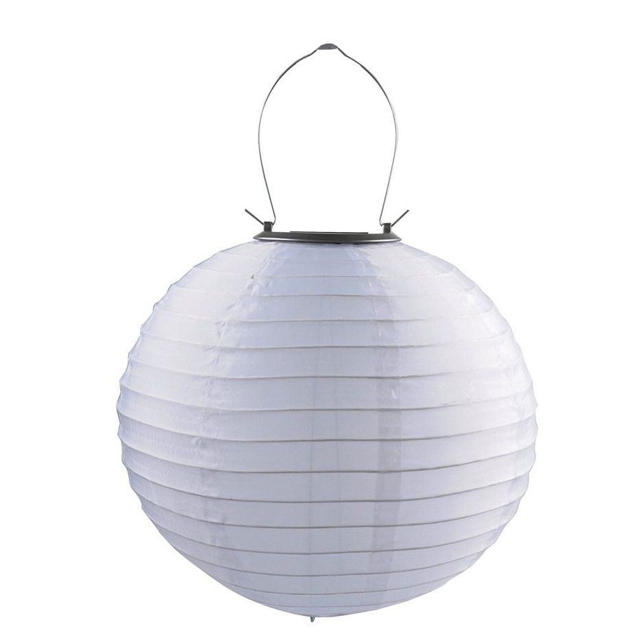 Widely Used White Outdoor Lanterns In Best 12 Inch White Waterproof Outdoor Solar Powered Garden Chinese (View 17 of 20)