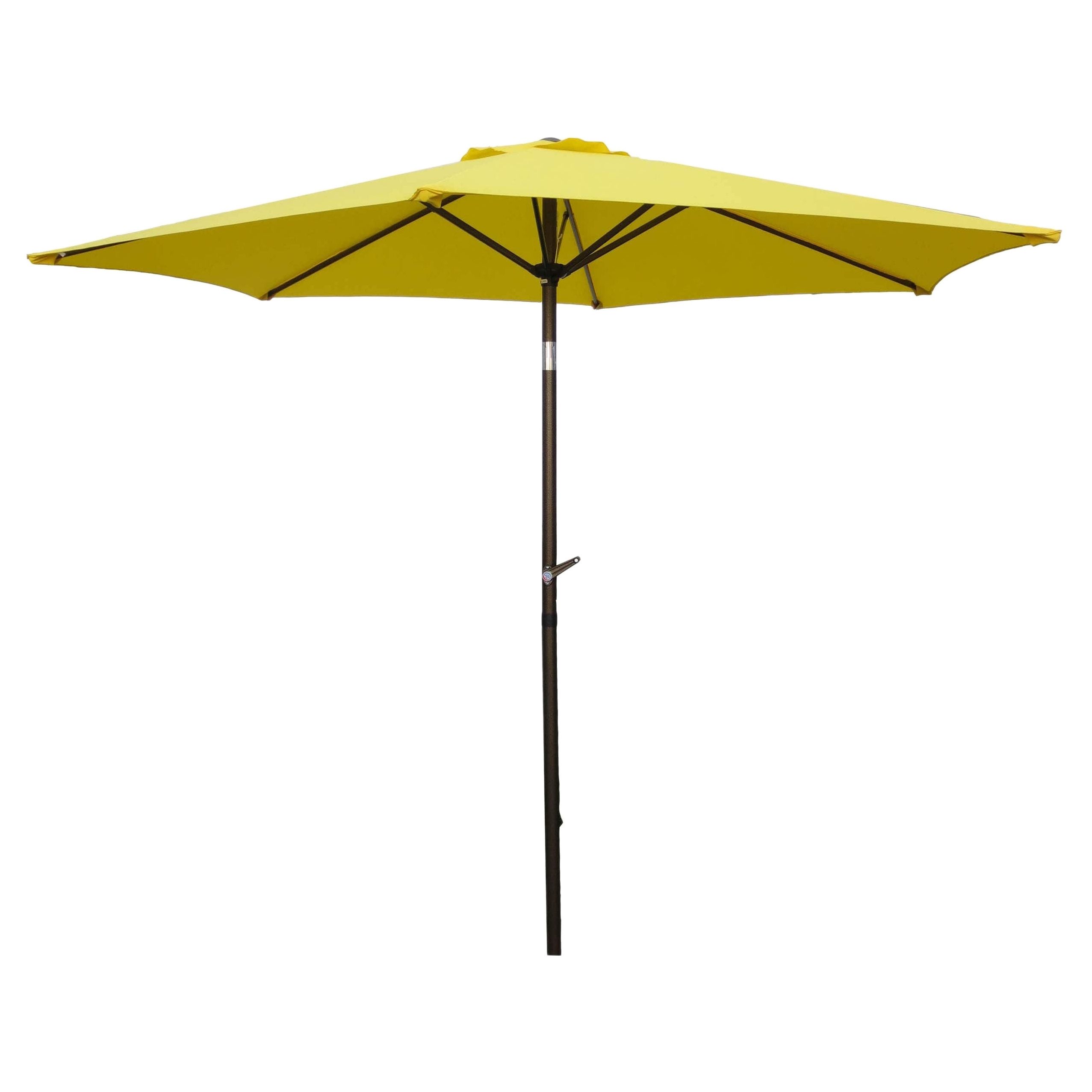 Yellow Patio Umbrellas With Regard To Most Recently Released Shop International Caravan Patio Umbrella 8 Foot – On Sale – Free (View 9 of 20)