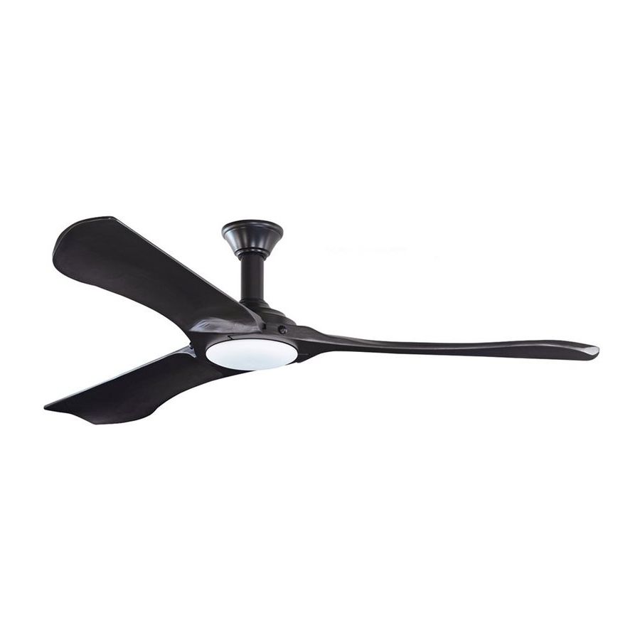 Energy Star Outdoor Ceiling Fans With Light Intended For Fashionable Shop Monte Carlo Fan Company Minimalist Max 72 In Bronze Integrated (View 6 of 20)