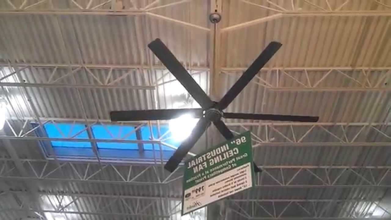 Famous Hunter 96" Satin Metal Industrial Ceiling Fan At Menards – Off, Low Intended For Outdoor Ceiling Fans At Menards (View 14 of 20)