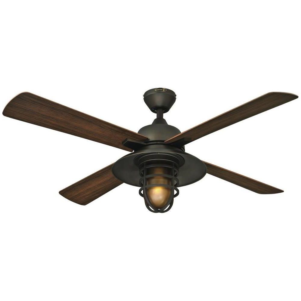 Fashionable Outdoor Ceiling Fans For Wet Areas Within Westinghouse Great Falls 52 In (View 6 of 20)