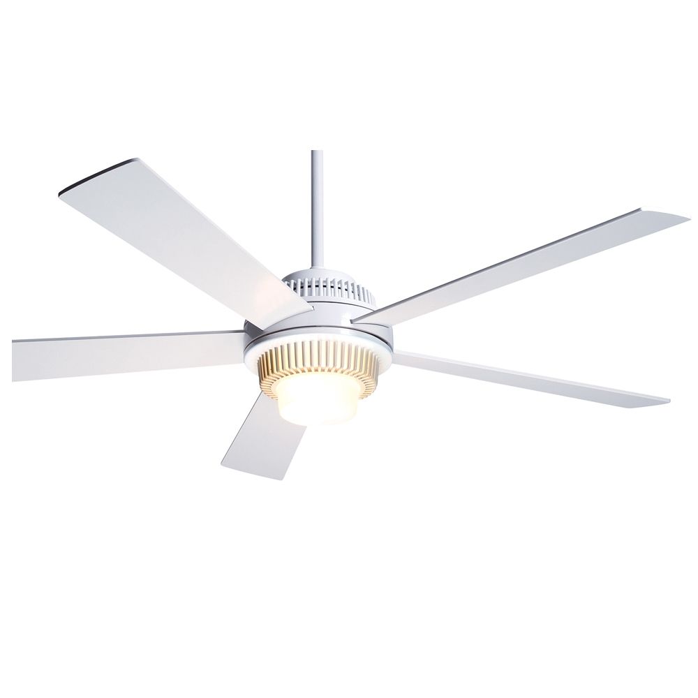 Furniture Idea: Tempting White Modern Ceiling Fan And Solus Fan With Regarding 2018 Outdoor Ceiling Fans For Barns (View 18 of 20)