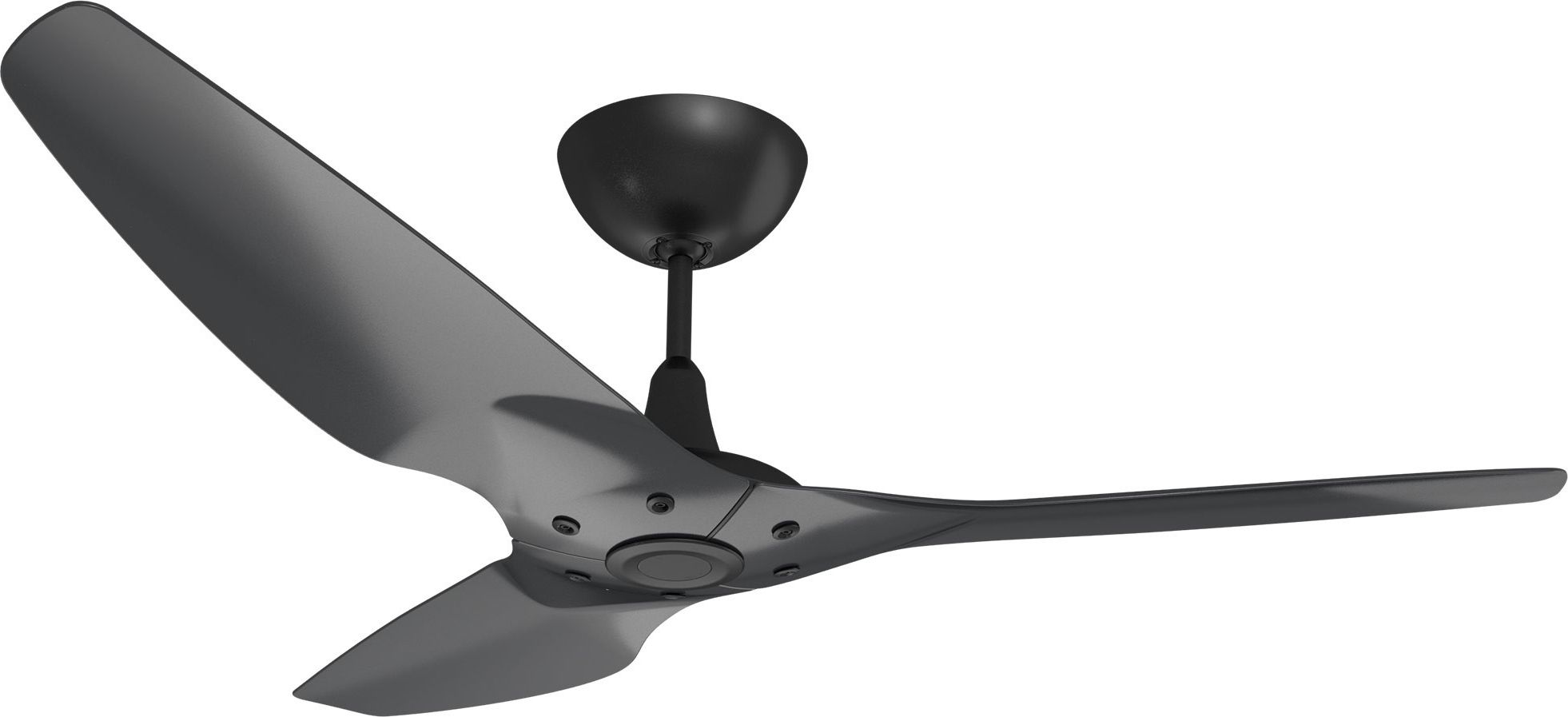 Haiku Outdoor Ceiling Fan: 60", Black Aluminum, Universal Mount With Regard To Most Current Black Outdoor Ceiling Fans (View 8 of 20)