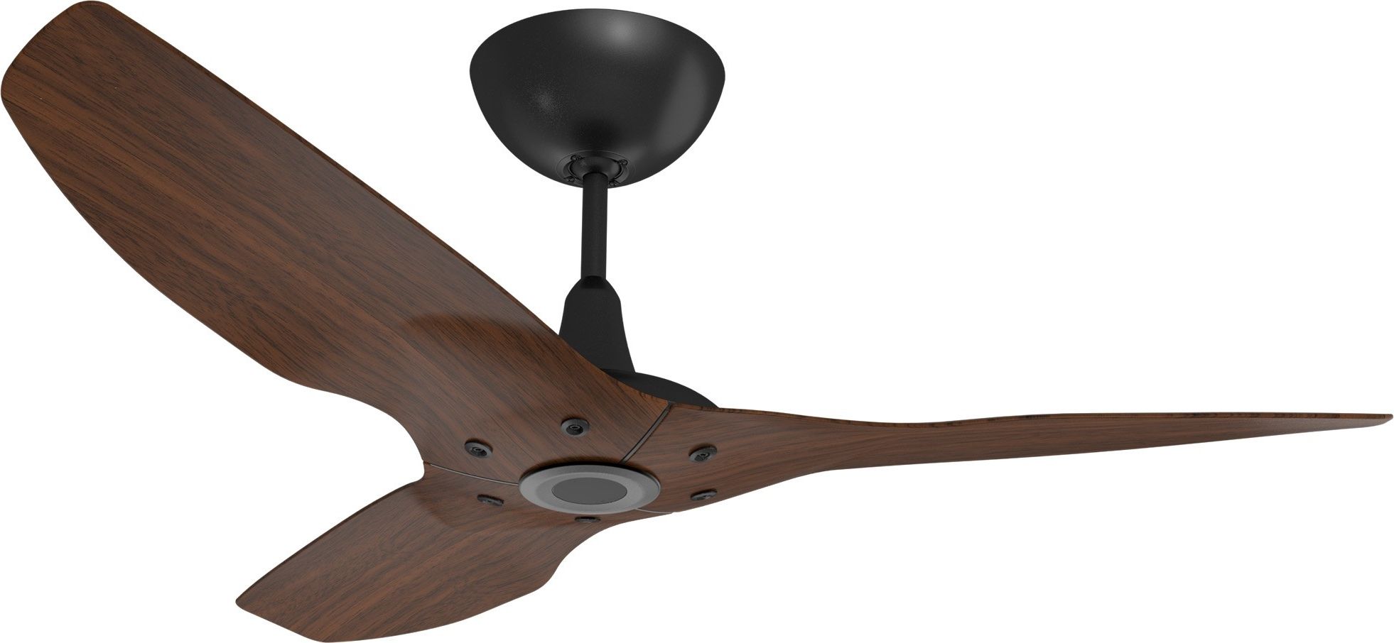 High End Outdoor Ceiling Fans Throughout Latest Haiku Outdoor Ceiling Fan: 52", Cocoa Woodgrain Aluminum, Universal (View 3 of 20)