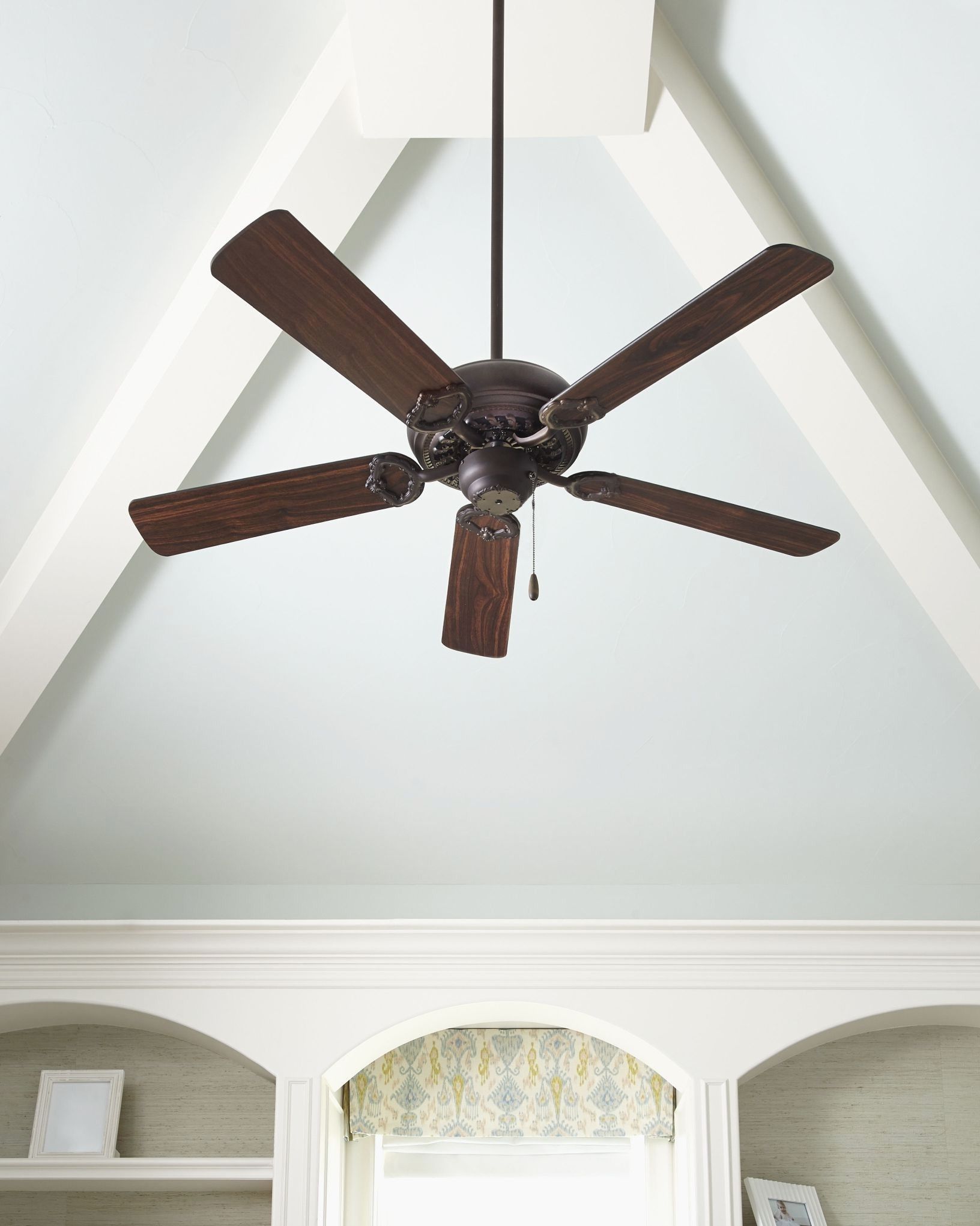 Indoor Pottery Barn Ceiling Fans With Lights Perfect Quorum Intended For Well Known Outdoor Ceiling Fans For Barns (View 6 of 20)