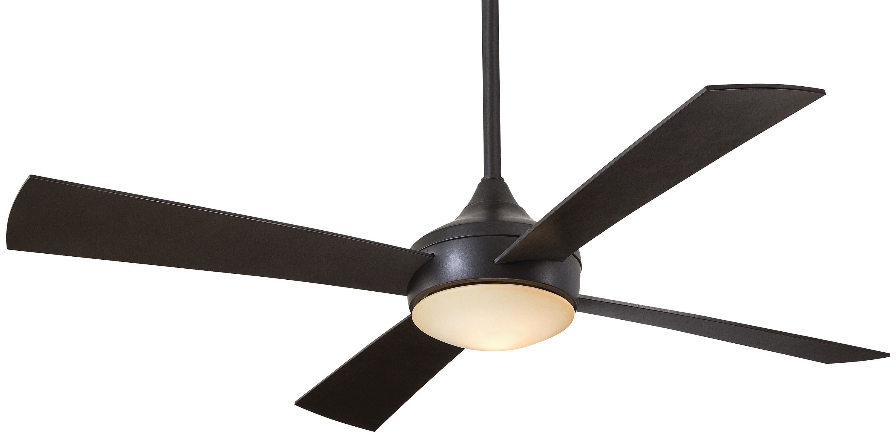 Minka Aire 52" Aluma Wet 4 Blade Outdoor Led Ceiling Fan With Remote Inside Current Outdoor Ceiling Fans With Remote (View 10 of 20)