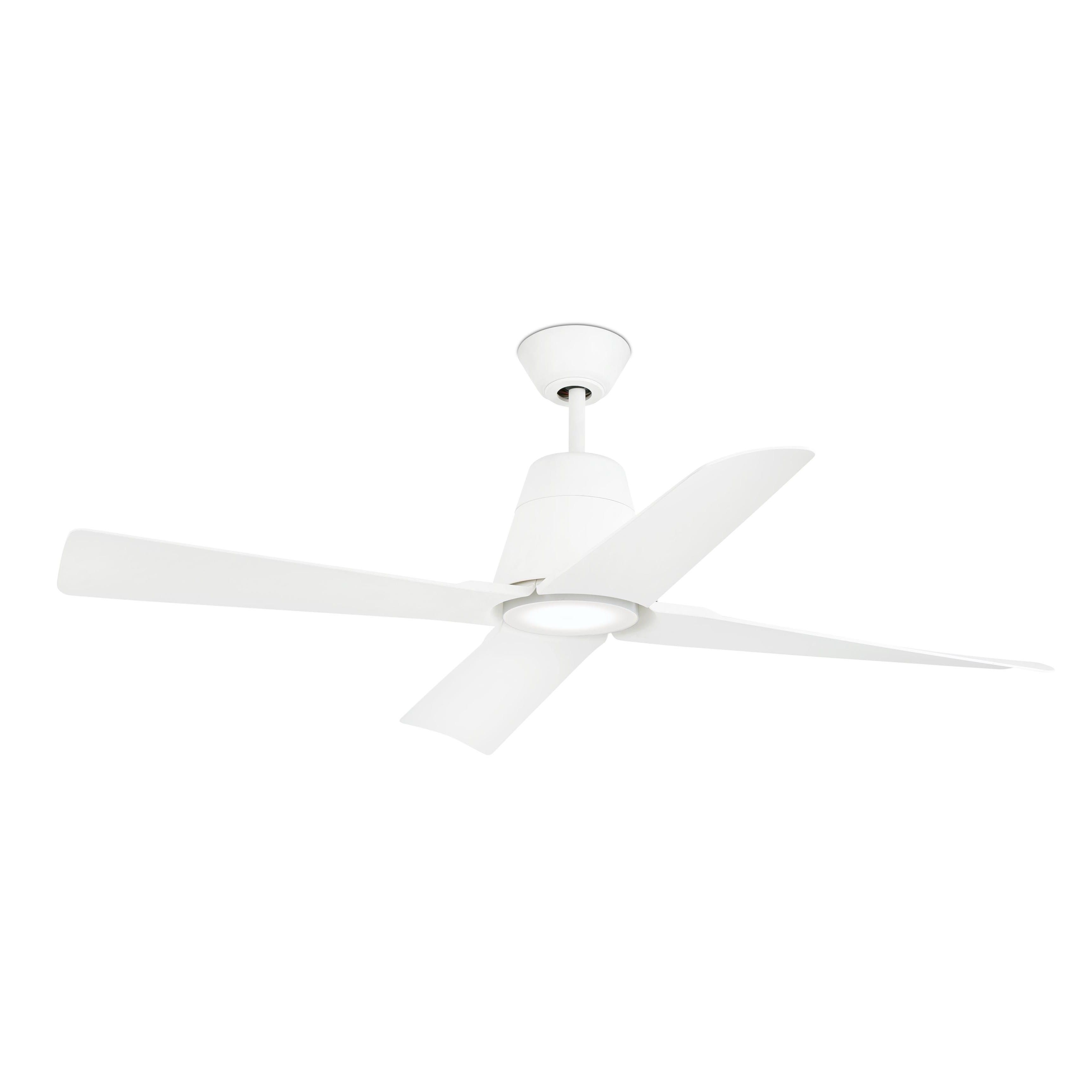 Most Current Typhoon White Ceiling Fan With Dc Motor – Faro Within Outdoor Ceiling Fans With Dc Motors (View 12 of 20)