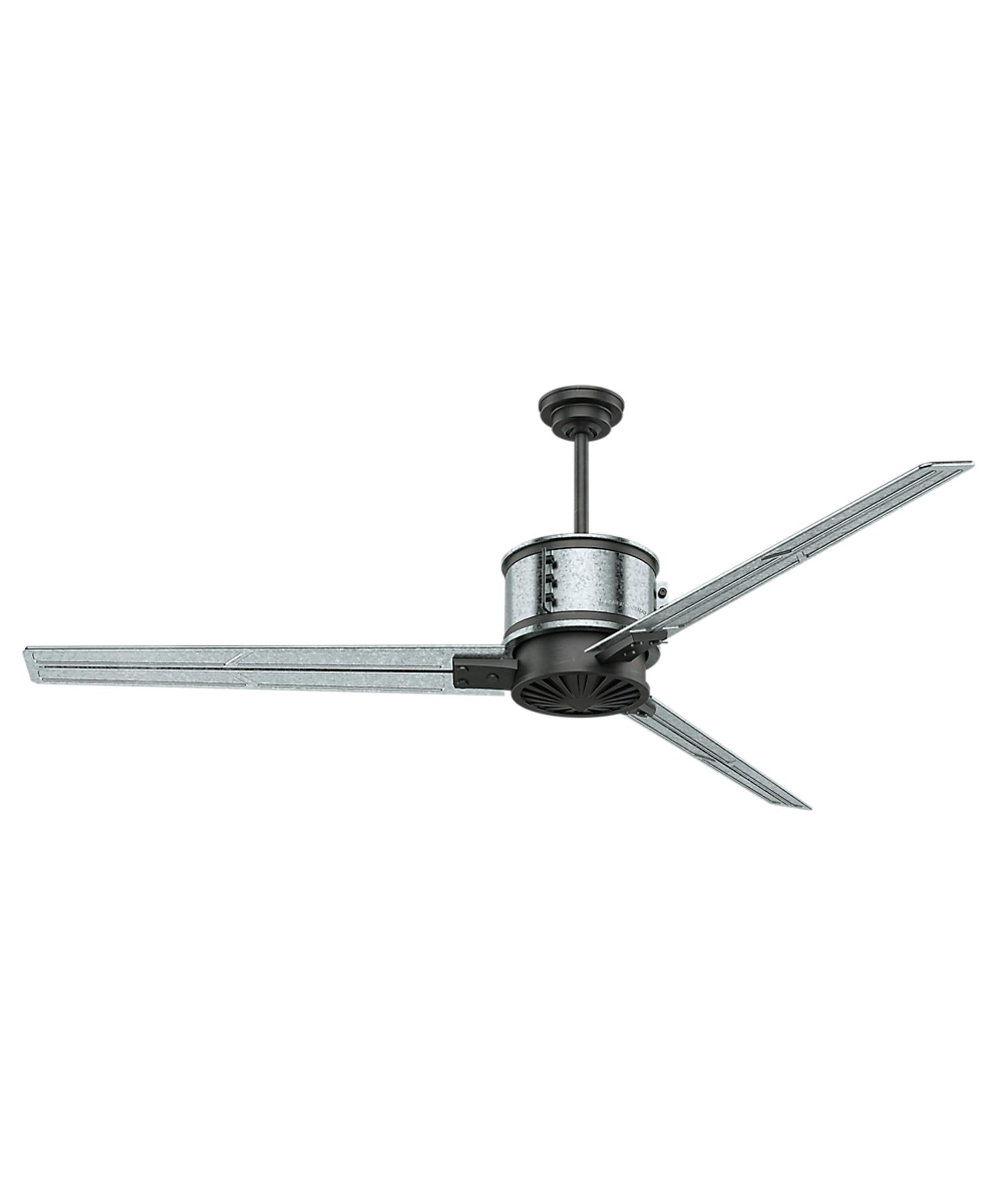 Most Popular Outdoor Ceiling Fans With Galvanized Blades With Regard To Casablanca 59193 Duluth 72 Inch 3 Blade Ceiling Fan (View 7 of 20)