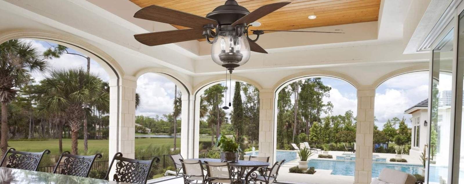 Most Up To Date High End Outdoor Ceiling Fans Intended For Outdoor Ceiling Fans – Shop Wet, Dry, And Damp Rated Outdoor Fans (View 1 of 20)