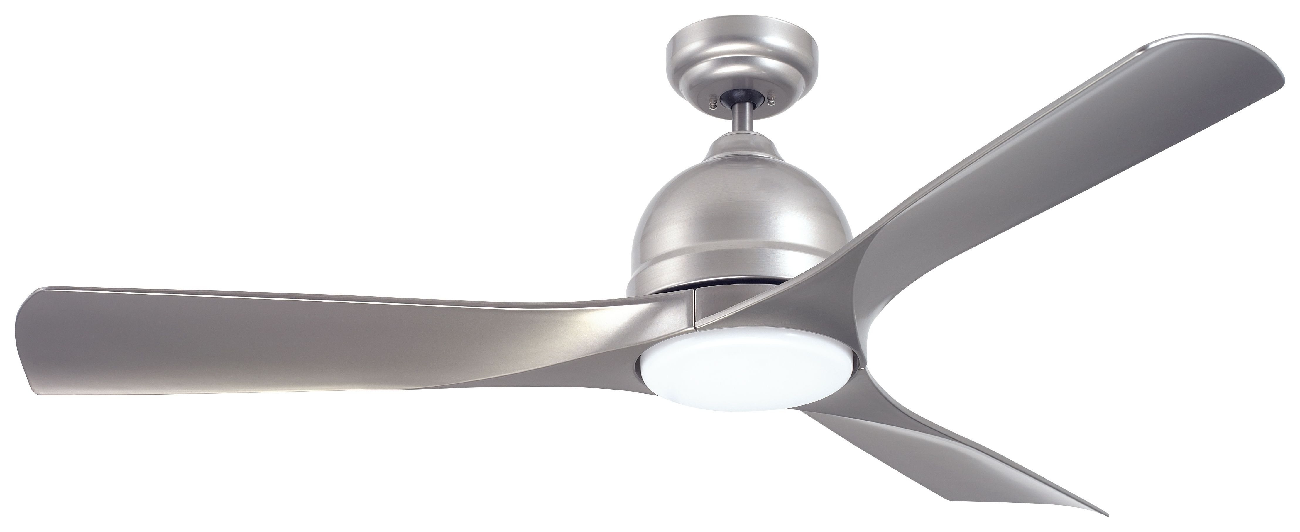 Most Up To Date Wet Rated Emerson Outdoor Ceiling Fans With Regard To Emerson Cf590pt Platinum Volta 54" 3 Blade Indoor/outdoor Ceiling (View 13 of 20)