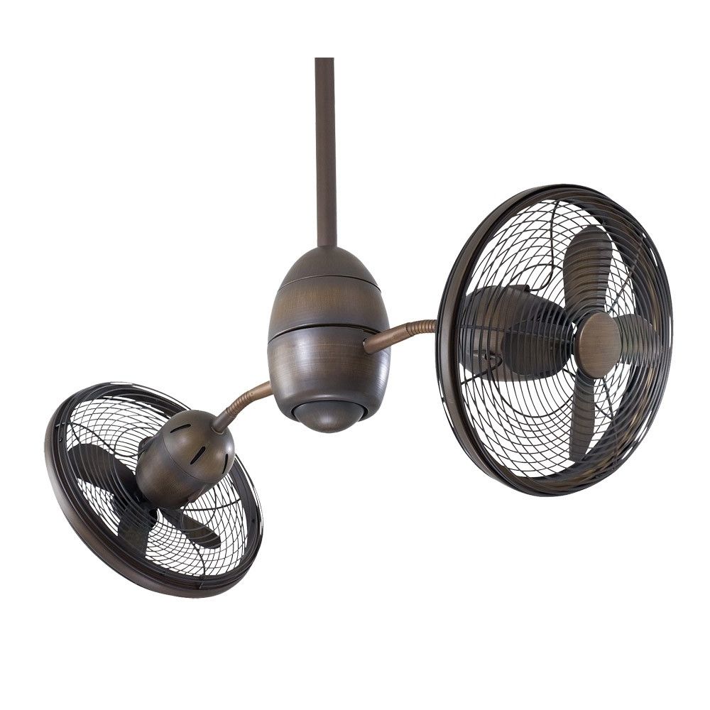 Newest Oscillating Ceiling Fans Awesome Minka Aire Gyrette Fan 36 Gyro F302 Intended For Outdoor Ceiling Mount Oscillating Fans (View 16 of 20)