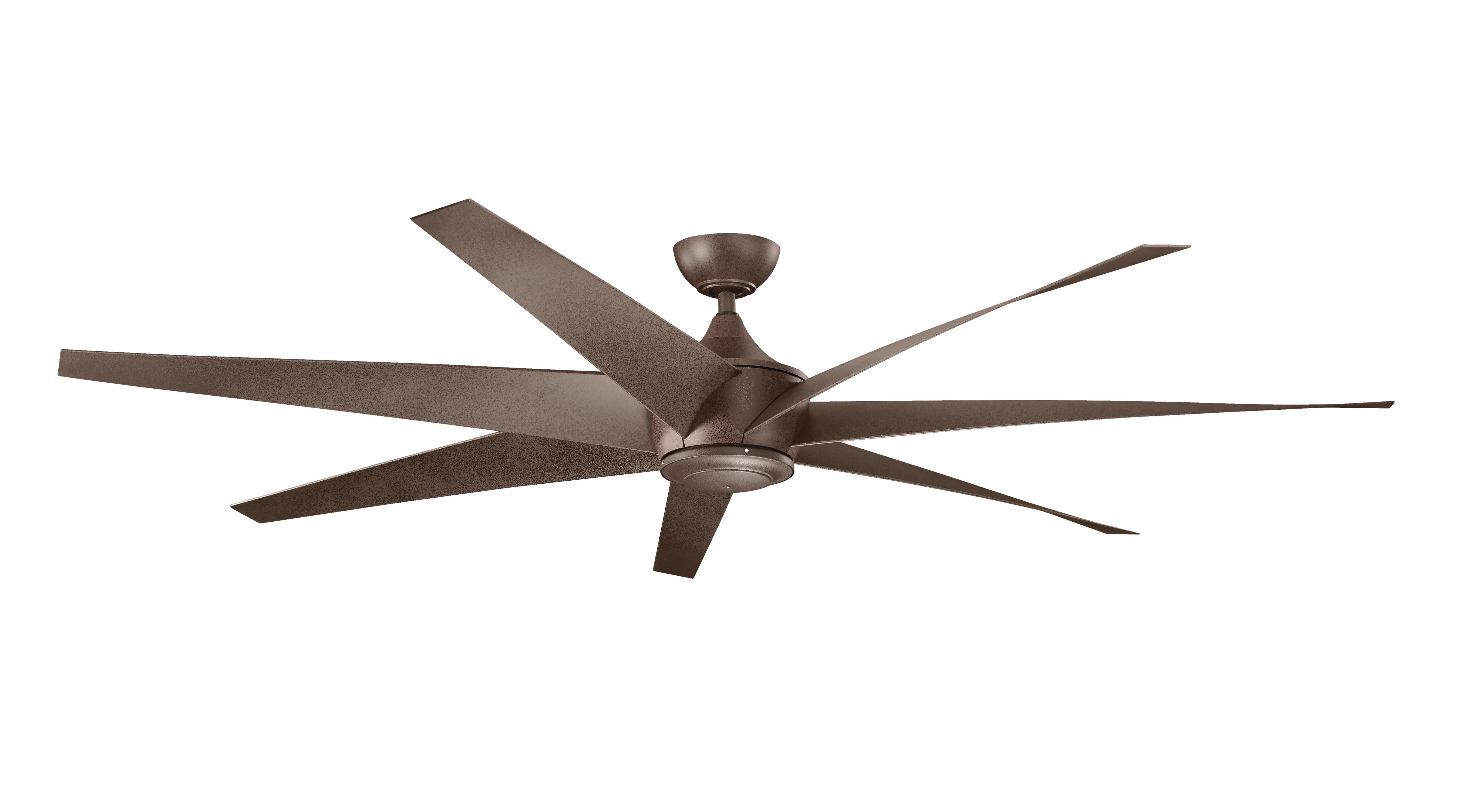 Outdoor Ceiling Fans At Kichler In Well Liked Kichler Lehr Wet Climate Dc Ceiling Fan – New For  (View 8 of 20)